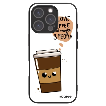 Hülle für Apple iPhone 16 Pro - Cute coffee