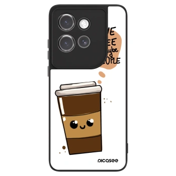 Hülle für Motorola Edge 50 Neo - Cute coffee