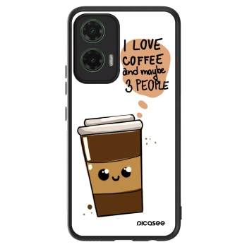 Hülle für Motorola Moto G35 5G - Cute coffee