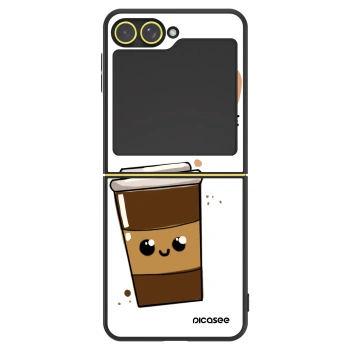Hülle für Samsung Galaxy Z Flip6 5G - Cute coffee