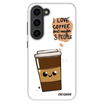 Picasee Fashion Case für Samsung Galaxy S23+ 5G - Cute coffee