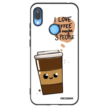 Hülle für Huawei Y6 2019 - Cute coffee