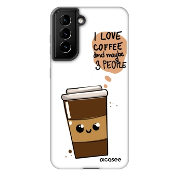 Hülle für Samsung Galaxy S21 5G G991B - Cute coffee