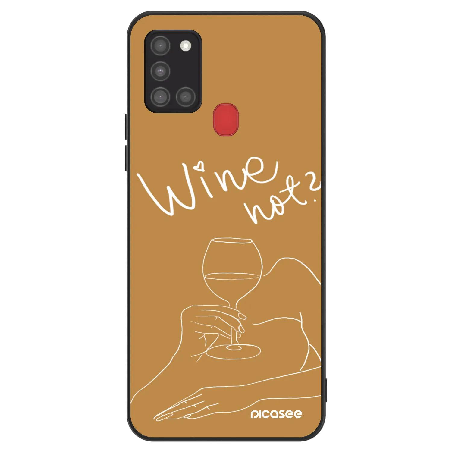 Picasee ULTIMATE CASE für Samsung Galaxy A21s - Wine not