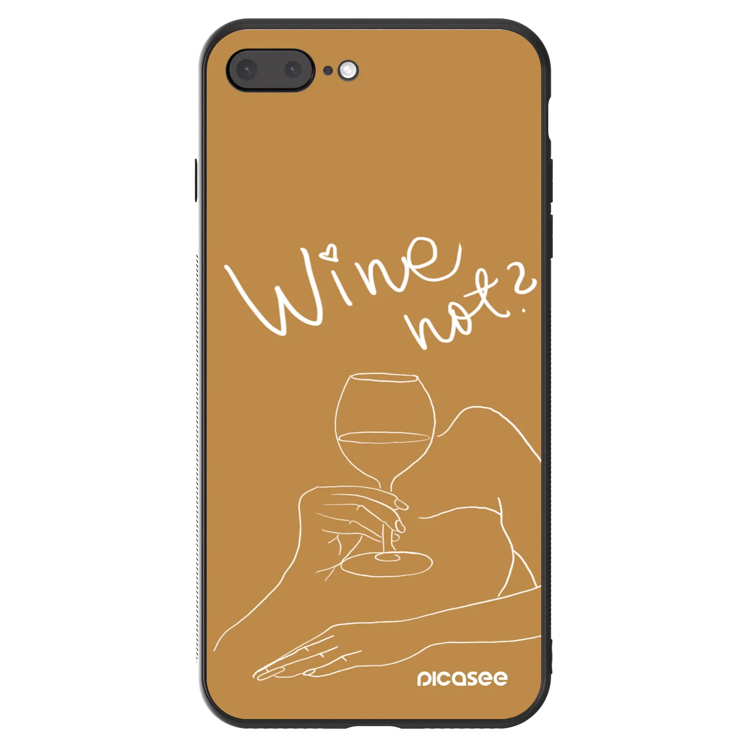 Picasee ULTIMATE CASE für Apple iPhone 7 Plus - Wine not