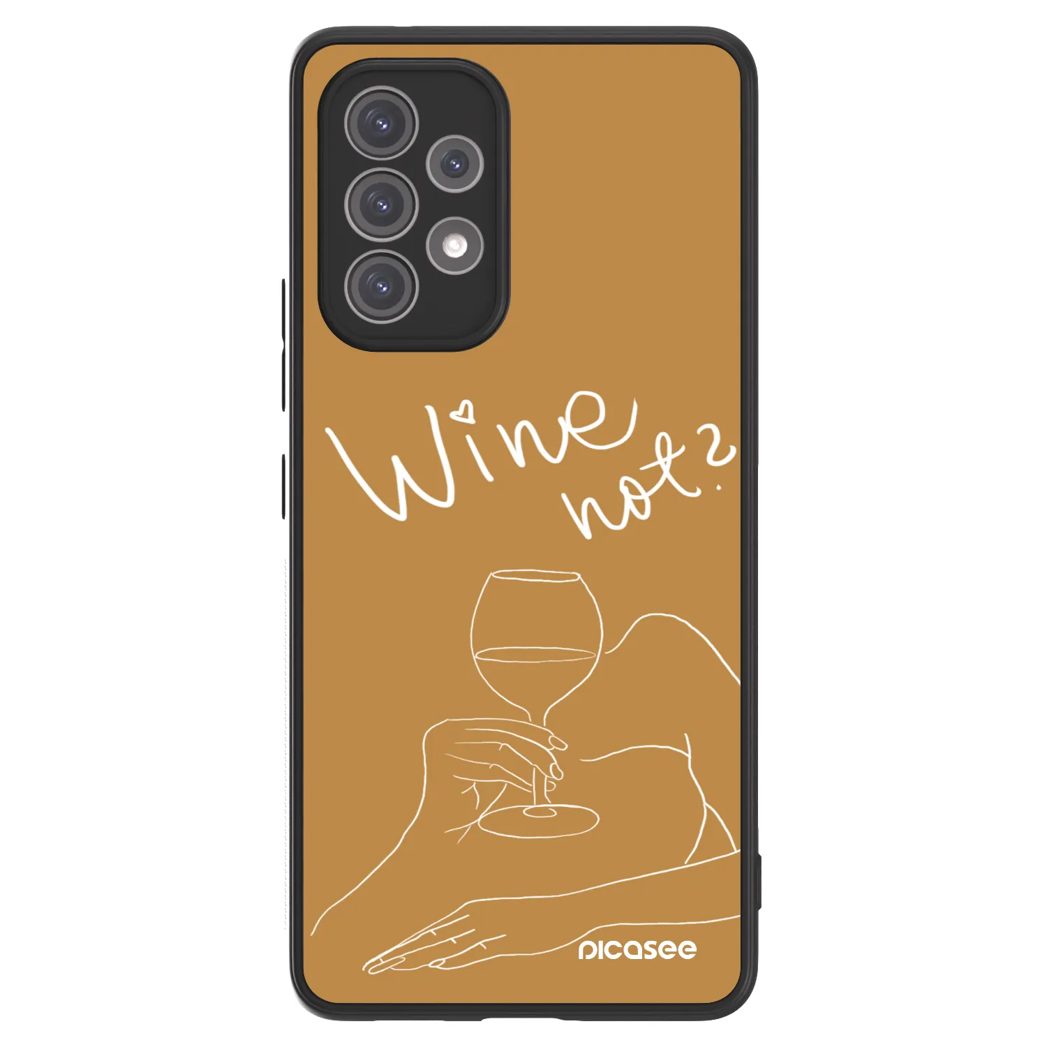 Picasee ULTIMATE CASE für Samsung Galaxy A52 5G A525F - Wine not