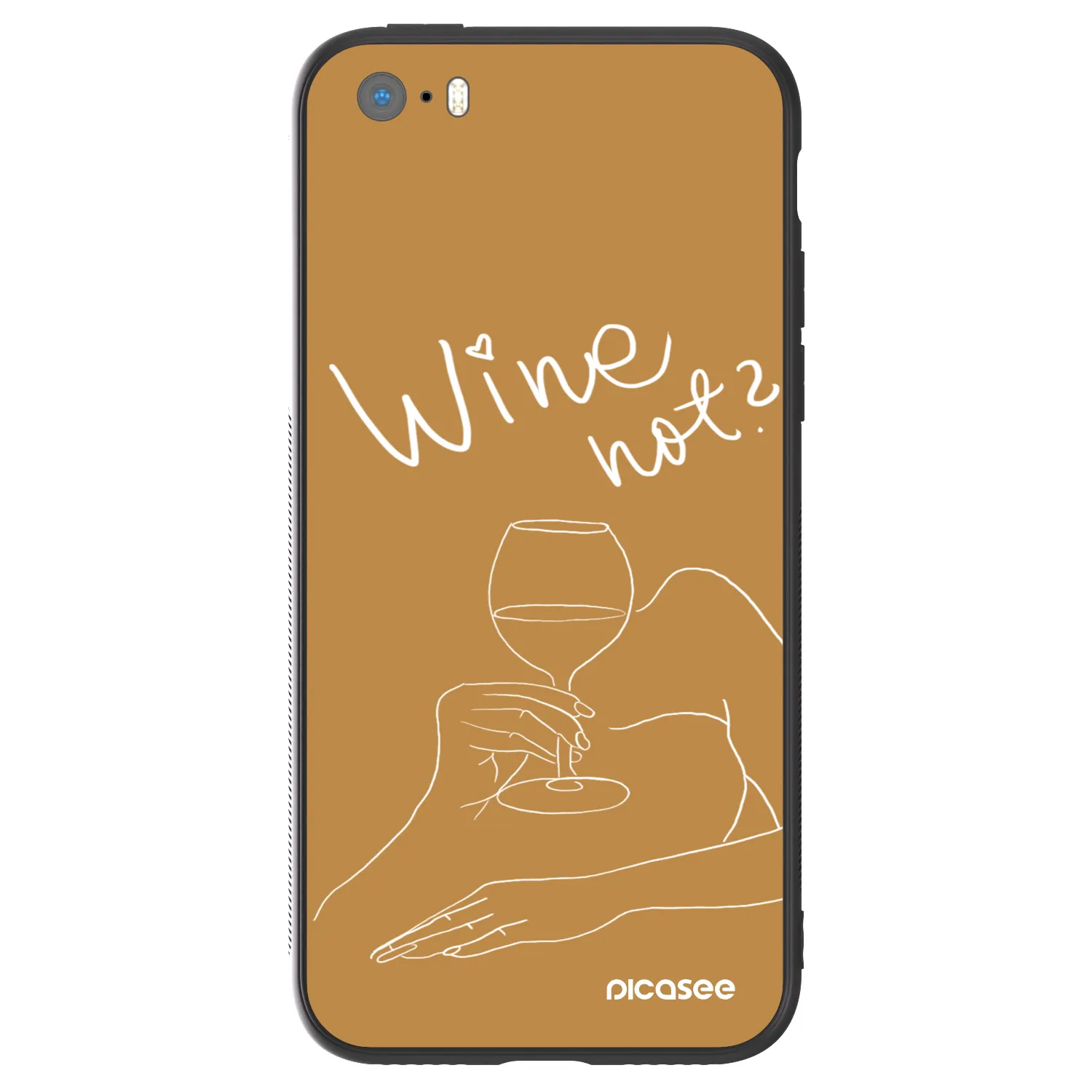 Picasee ULTIMATE CASE für Apple iPhone 5/5S/SE - Wine not