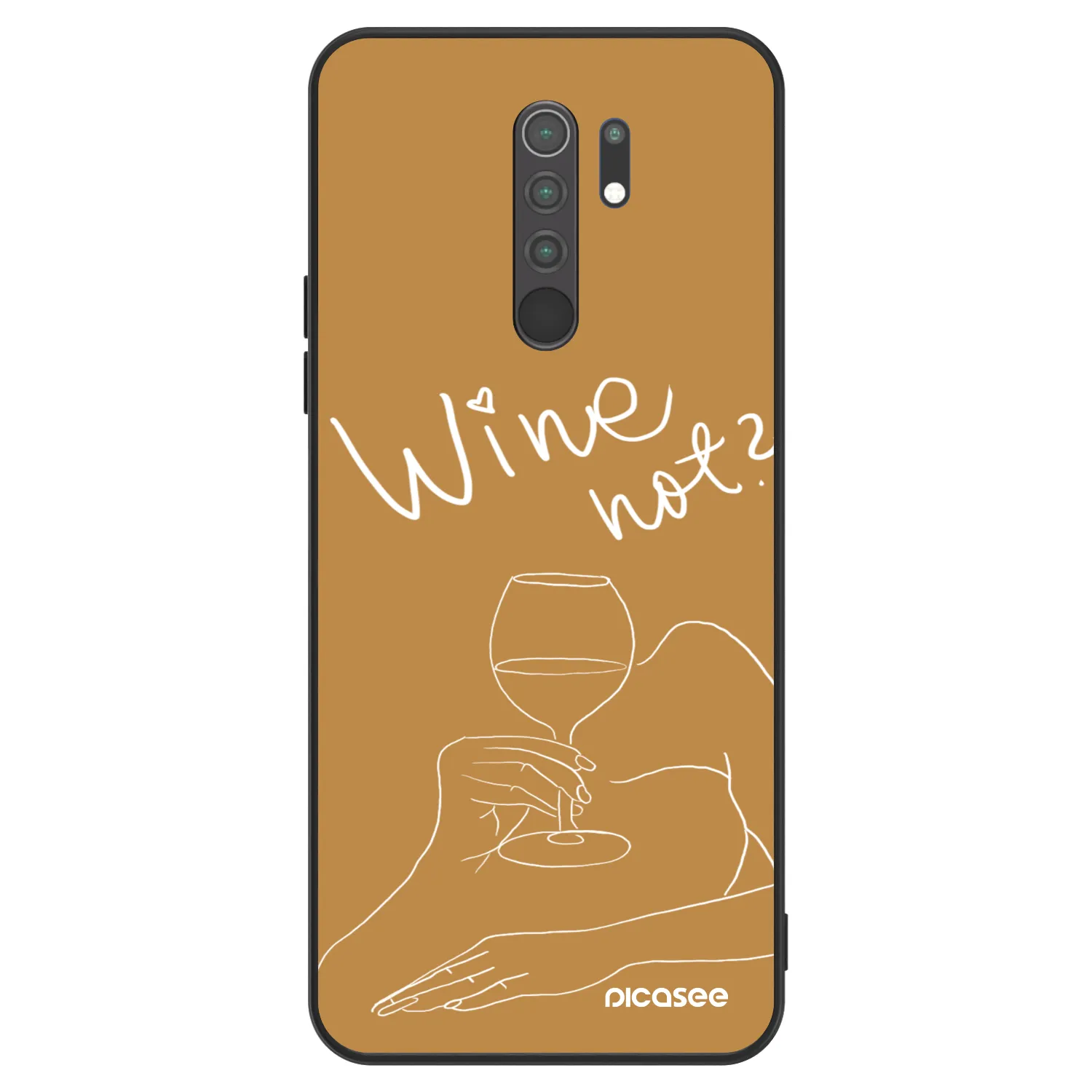 Picasee ULTIMATE CASE für Xiaomi Redmi 9 - Wine not