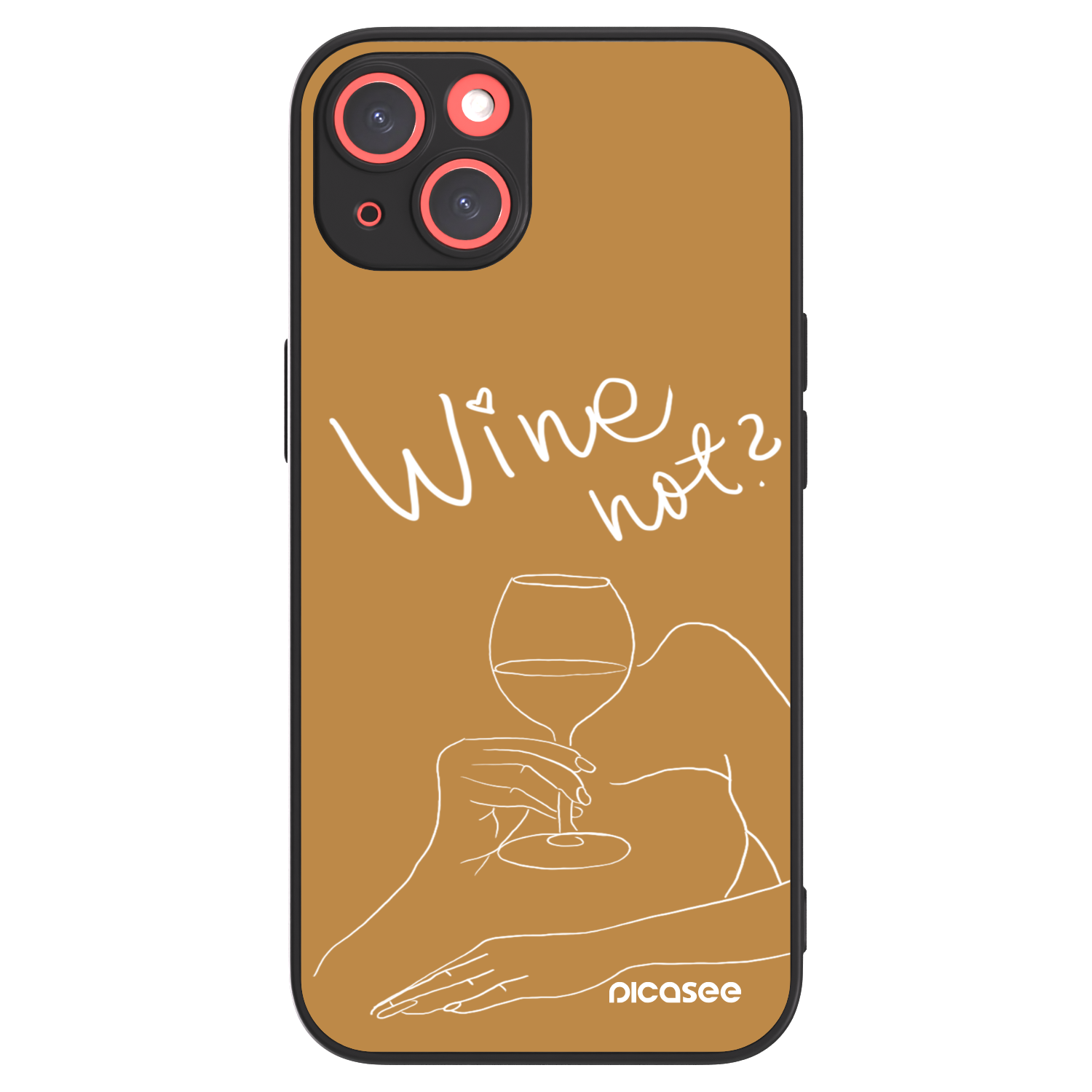 Picasee ULTIMATE CASE für Apple iPhone 13 - Wine not