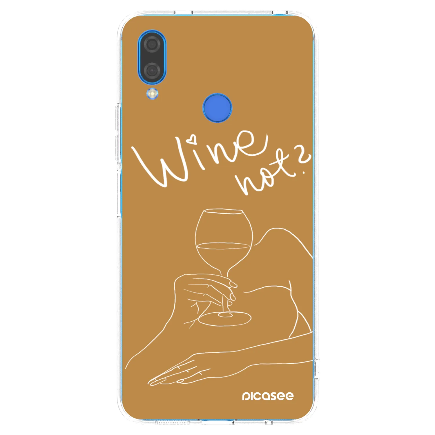 Picasee Huawei Nova 3i Hülle - Transparentes Silikon - Wine not