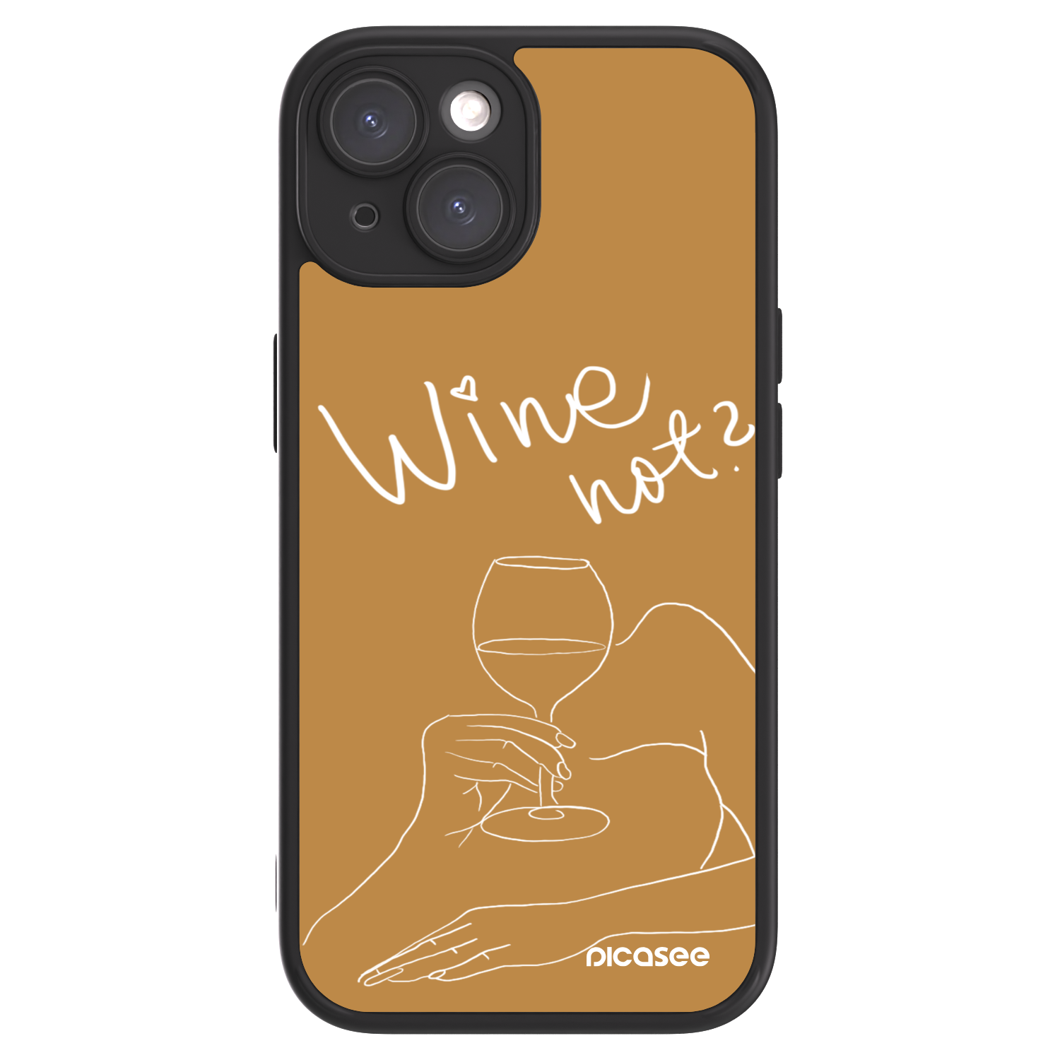 Picasee ULTIMATE CASE für Apple iPhone 15 - Wine not