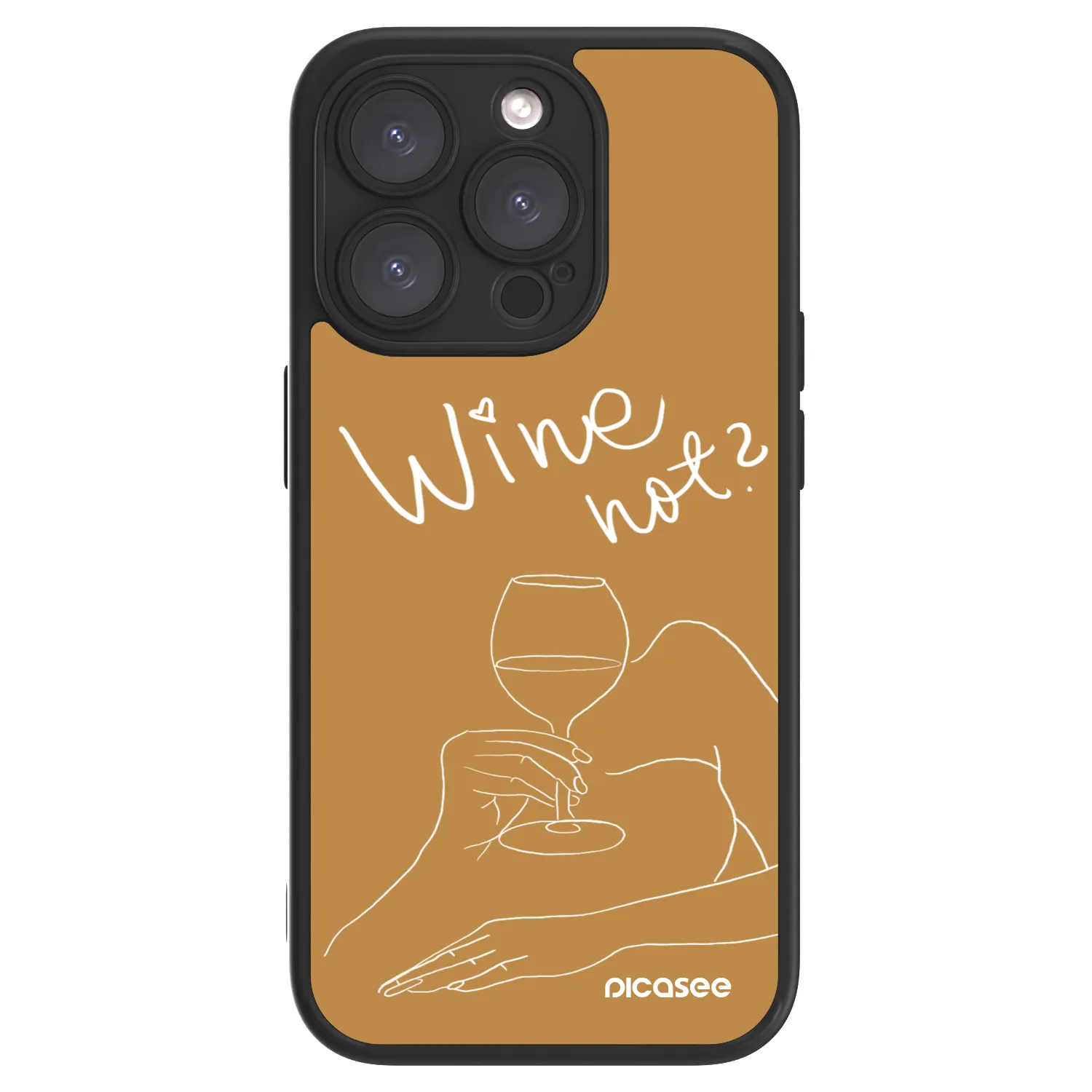 Picasee ULTIMATE CASE für Apple iPhone 15 Pro - Wine not