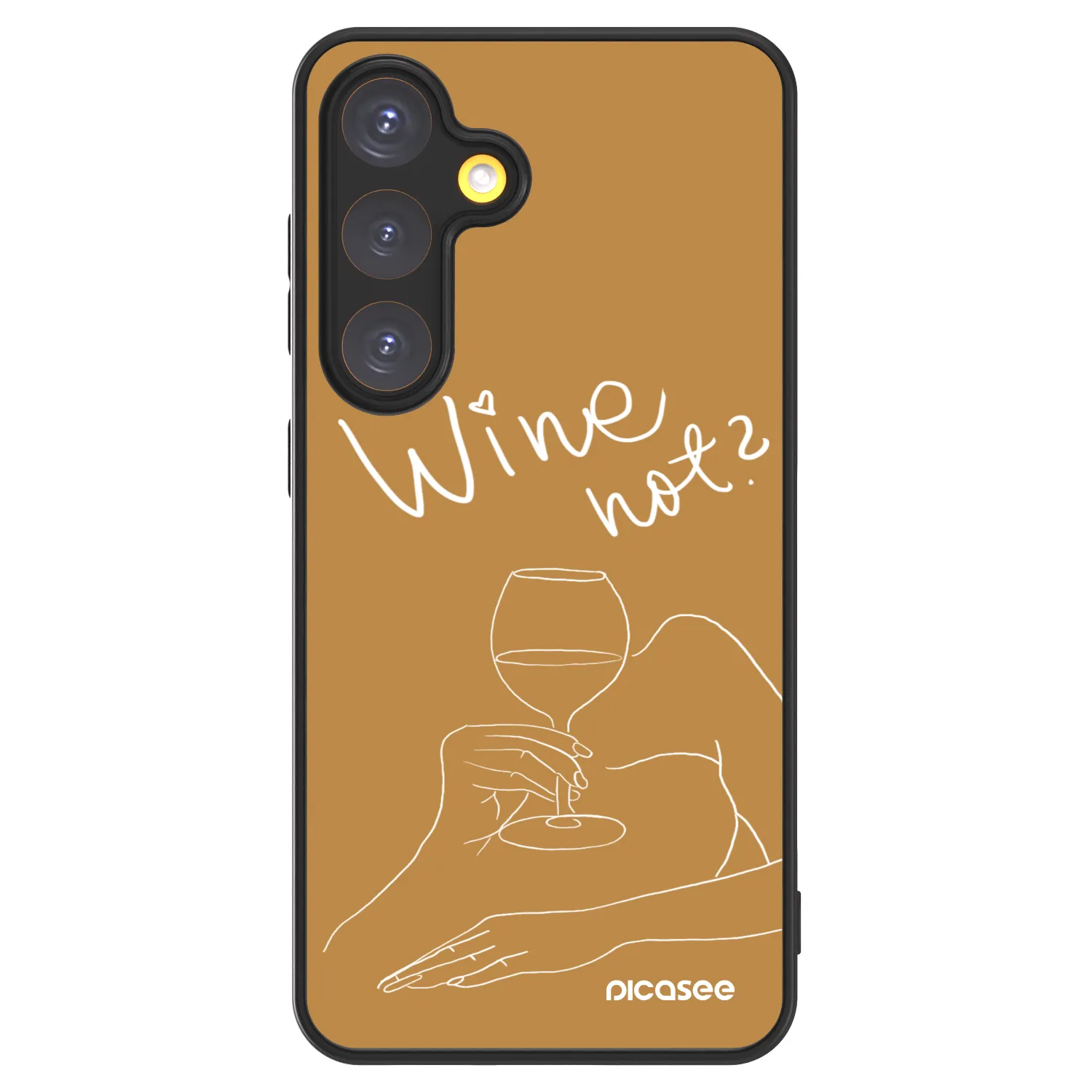 Picasee ULTIMATE CASE PowerShare für Samsung Galaxy S24 S921B 5G - Wine not