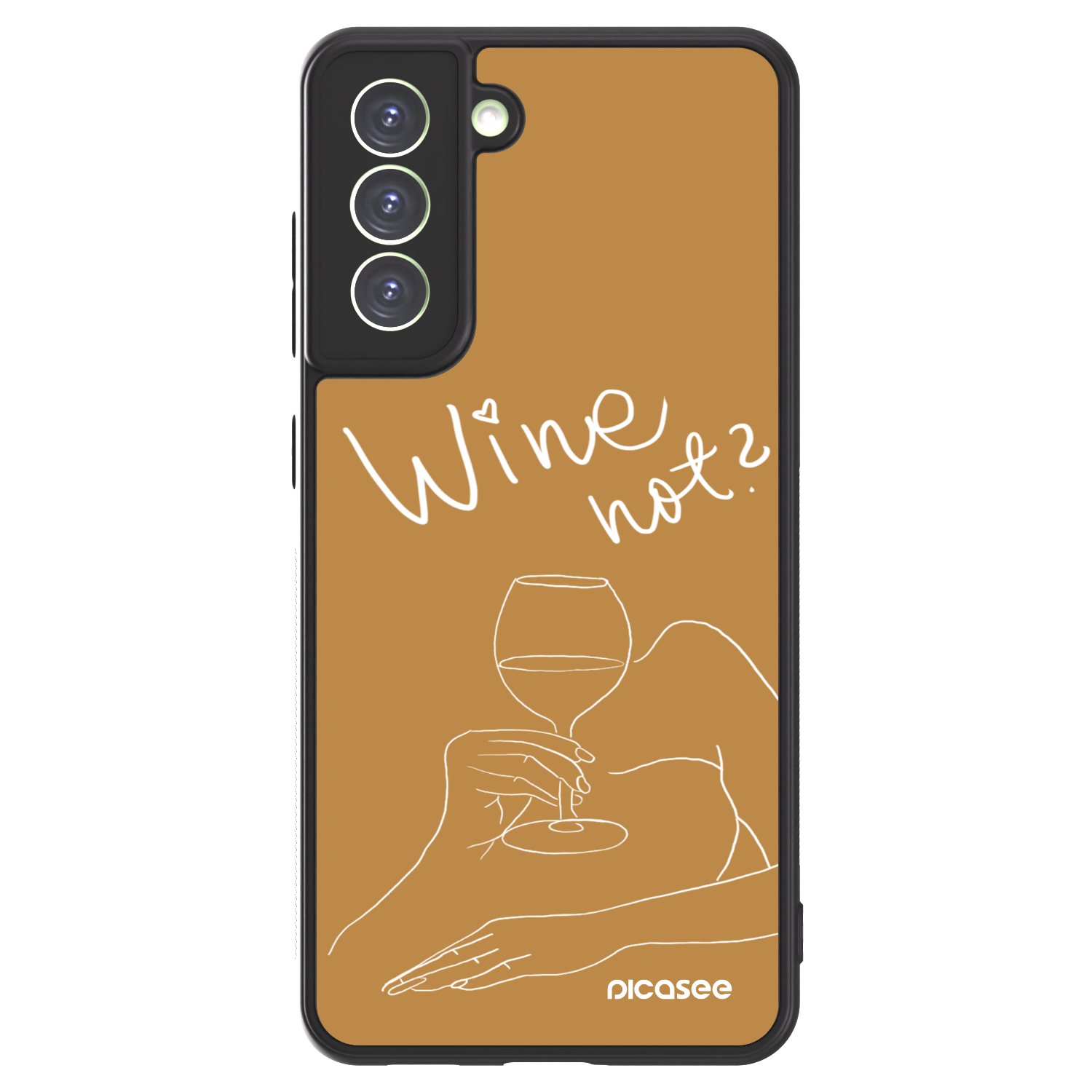 Picasee ULTIMATE CASE PowerShare für Samsung Galaxy S21 FE 5G - Wine not