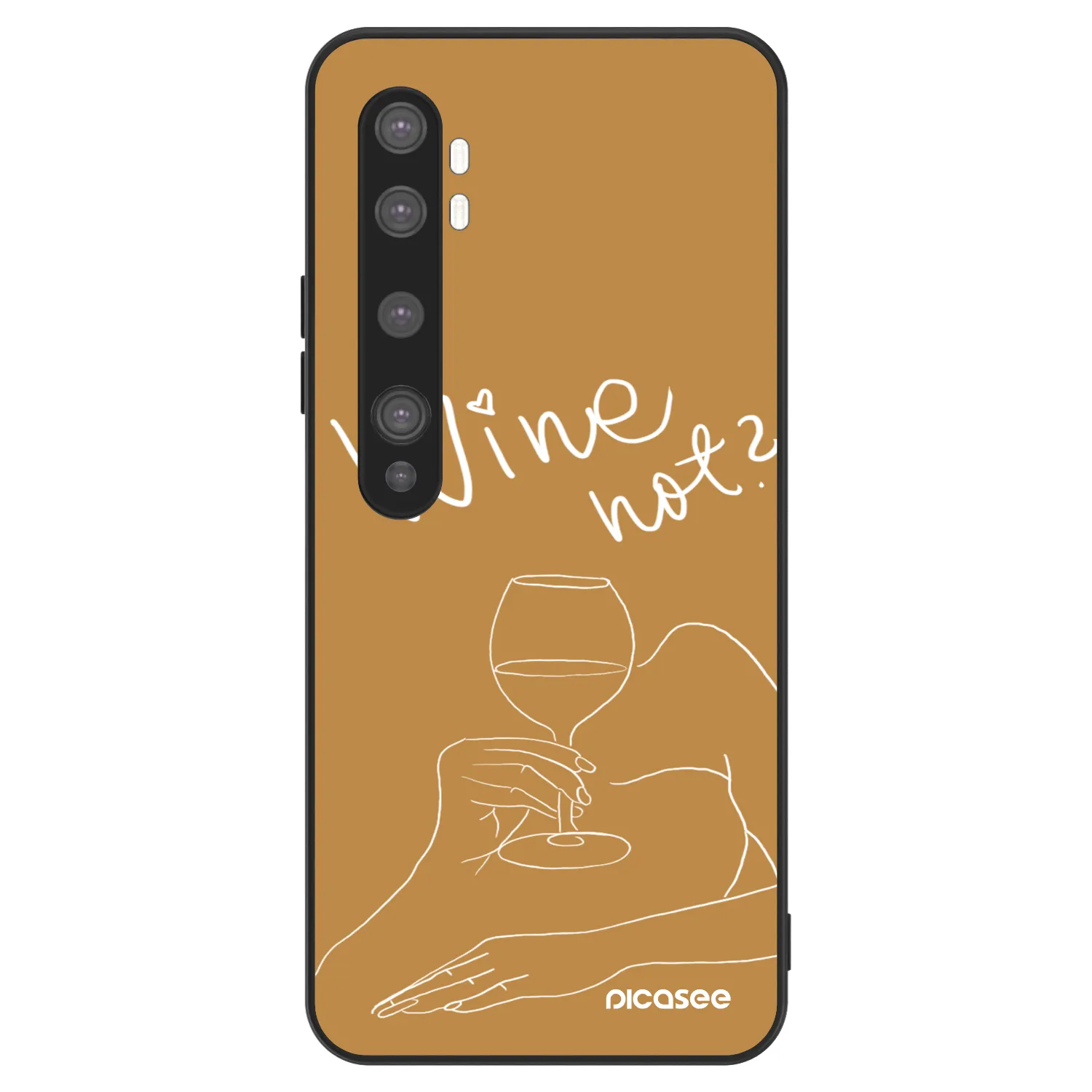 Picasee ULTIMATE CASE für Xiaomi Mi Note 10 (Pro) - Wine not