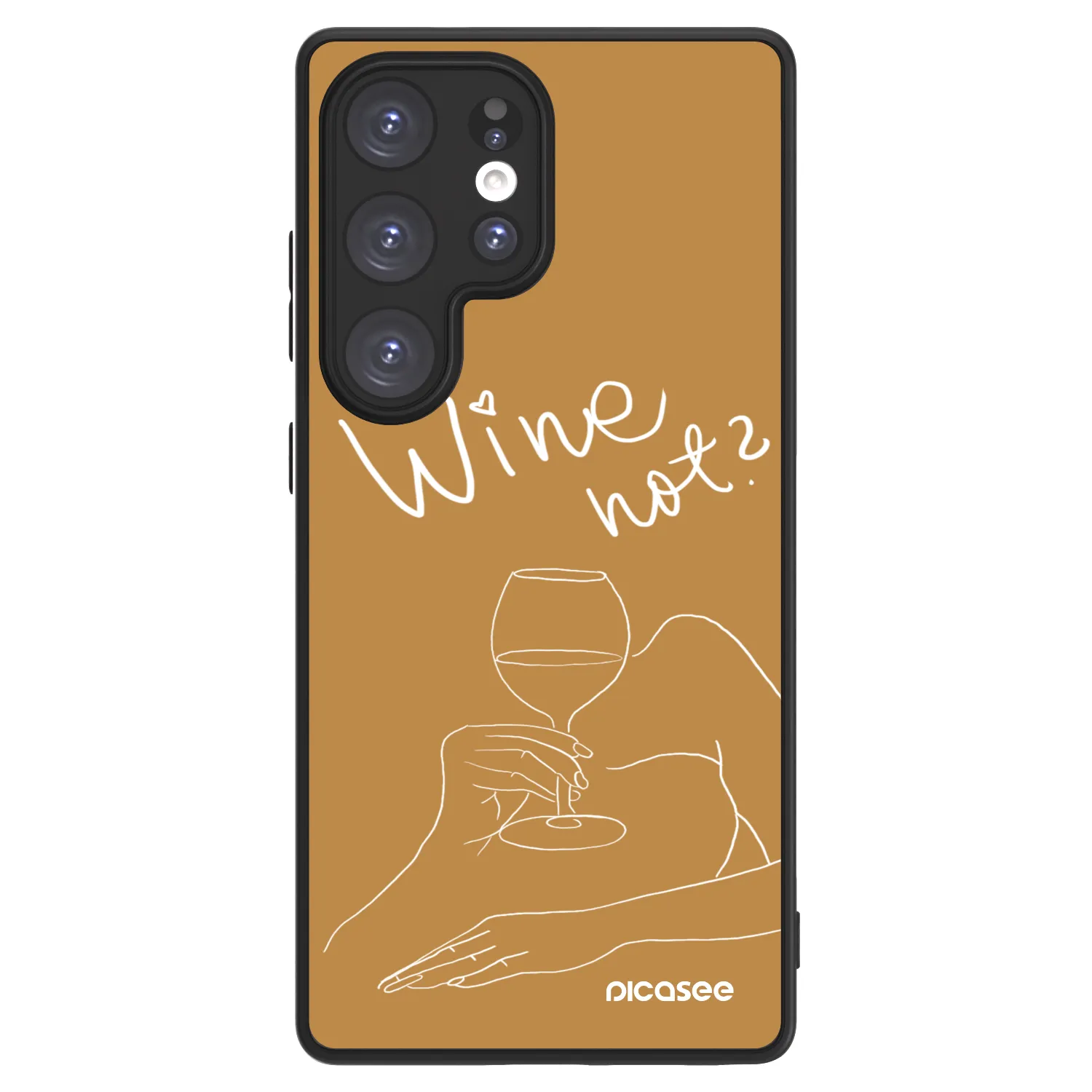 Picasee ULTIMATE CASE PowerShare für Samsung Galaxy S25 Ultra 5G - Wine not