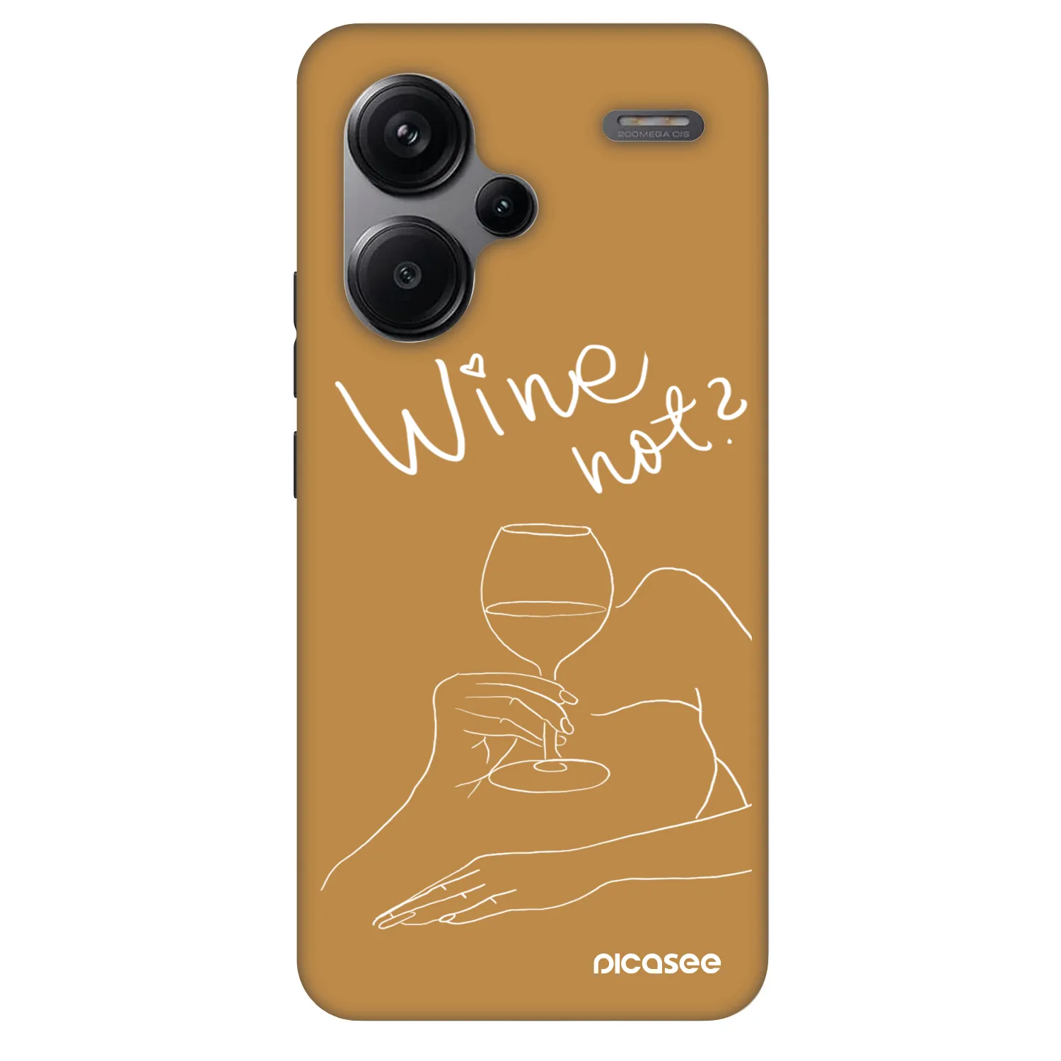 Picasee Fashion Case für Xiaomi Redmi Note 13 Pro+ 5G - Wine not