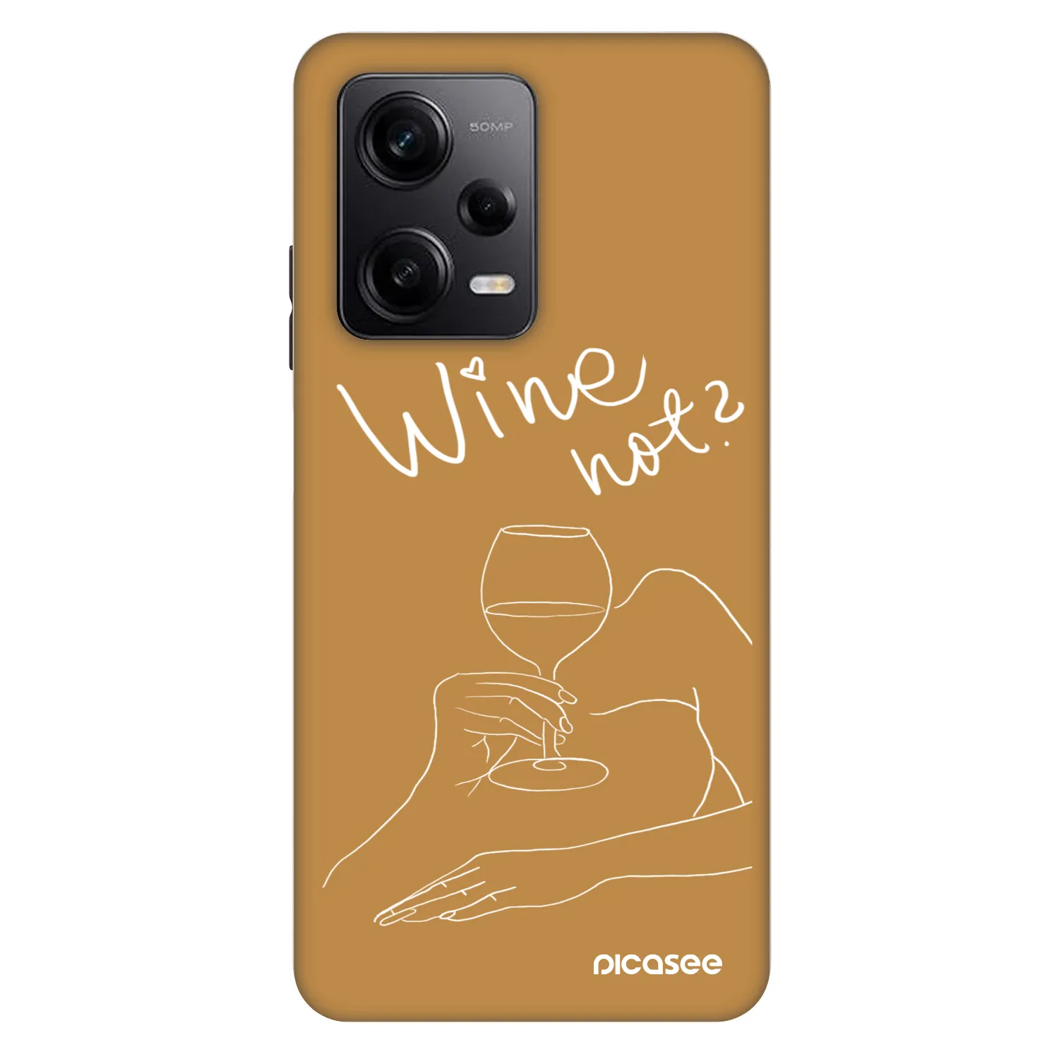 Picasee Fashion Case für Xiaomi Redmi Note 12 Pro 5G - Wine not