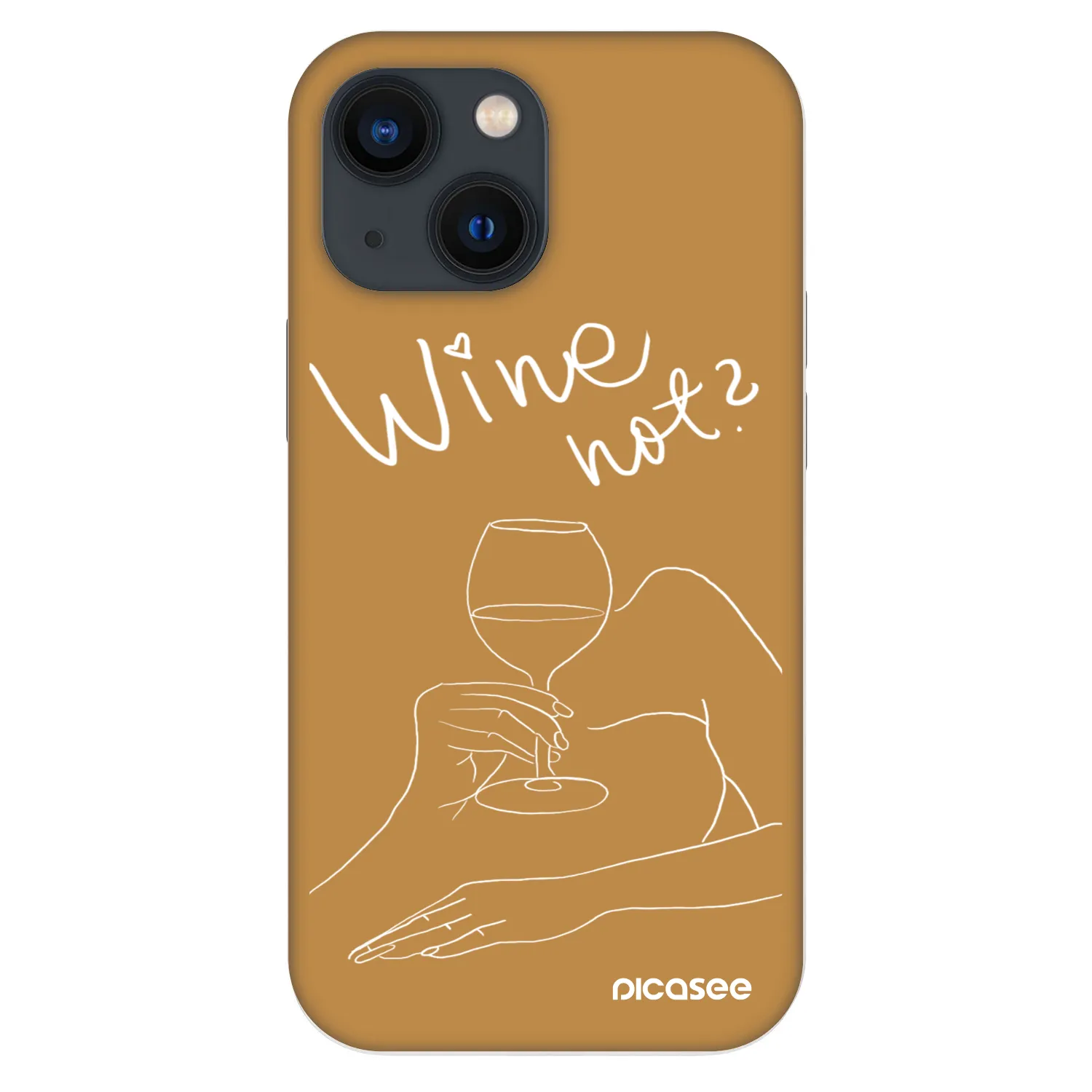 Picasee Fashion Case für Apple iPhone 13 mini - Wine not