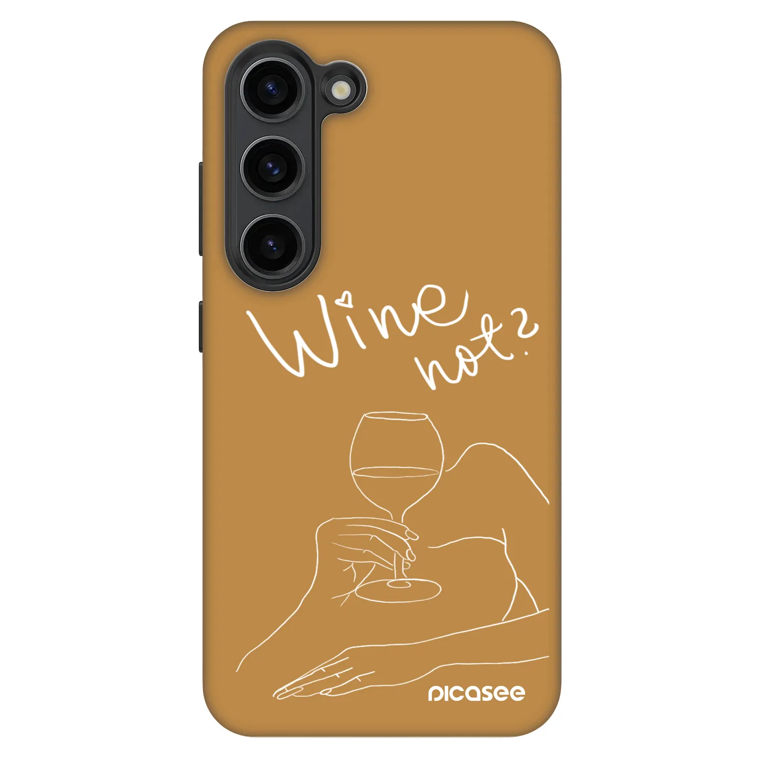 Picasee Fashion Case für Samsung Galaxy S23 5G - Wine not