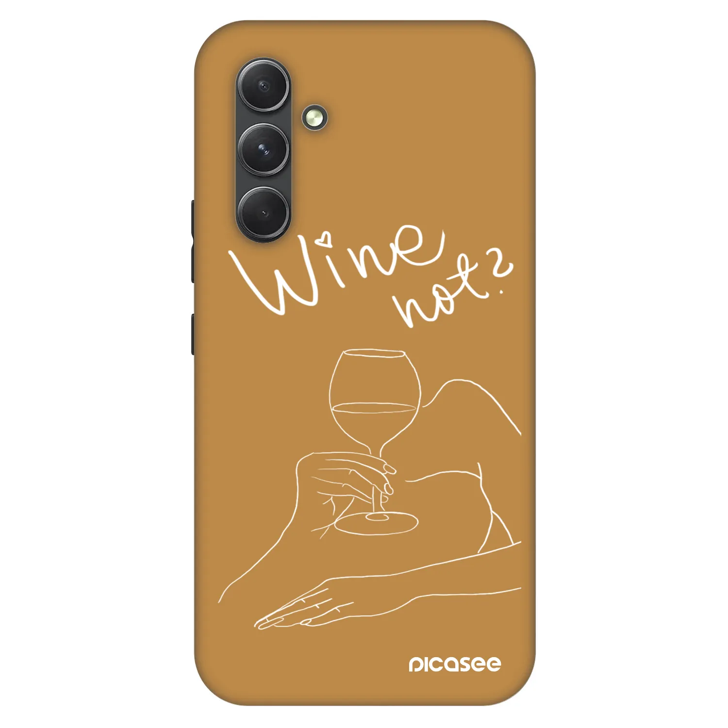 Picasee Fashion Case für Samsung Galaxy A54 5G A546B - Wine not