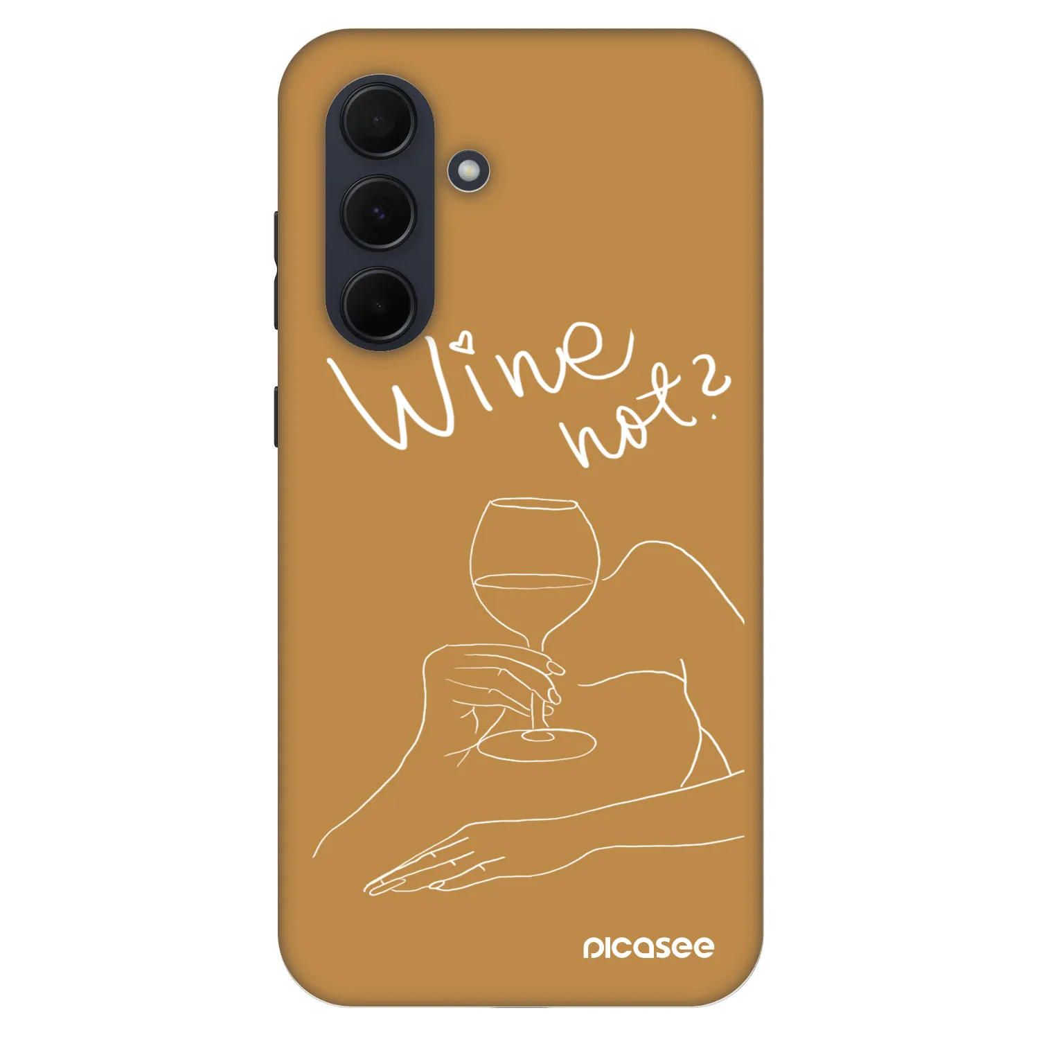 Picasee Fashion Case für Samsung Galaxy A35 5G A356B - Wine not