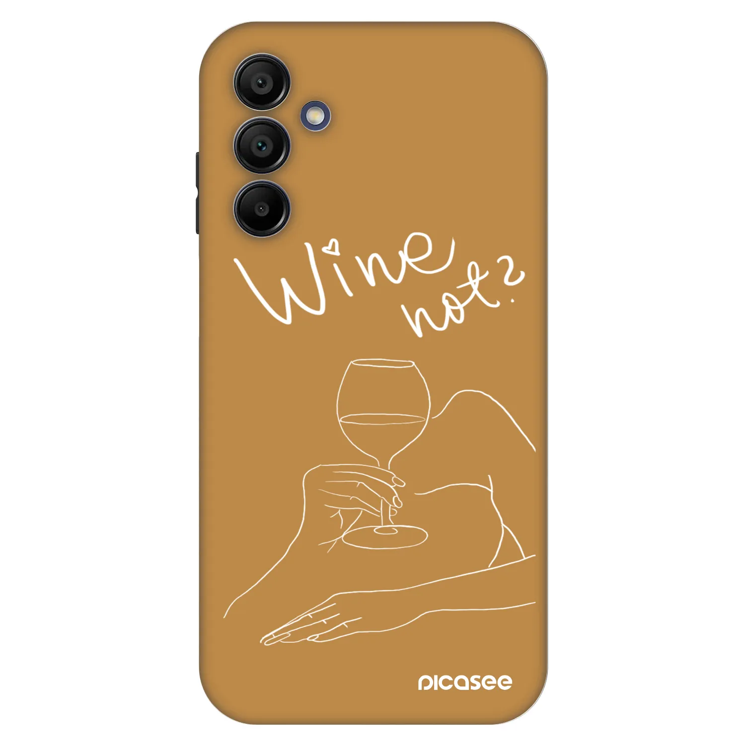Picasee Fashion Case für Samsung Galaxy A15 A155F 4G - Wine not