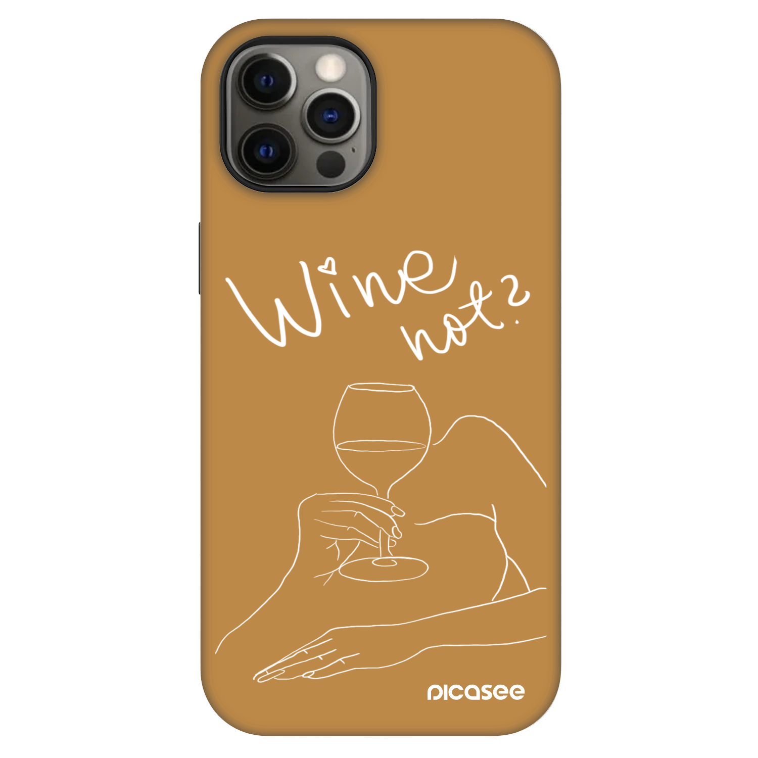 Picasee Fashion Case MagSafe für Apple iPhone 12 - Wine not