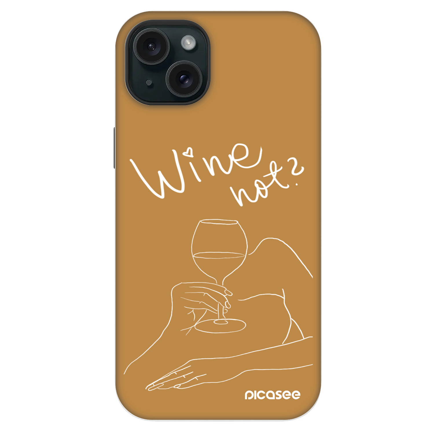 Picasee Fashion Case MagSafe für Apple iPhone 14 Plus - Wine not