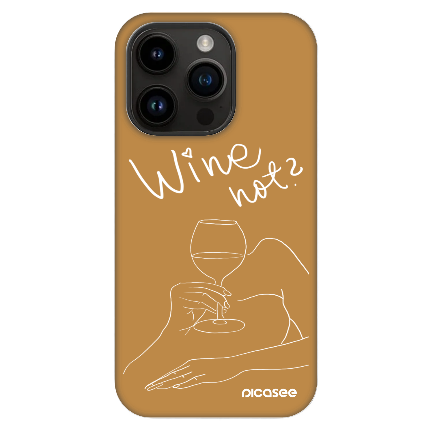 Picasee Fashion Case MagSafe für Apple iPhone 14 Pro - Wine not