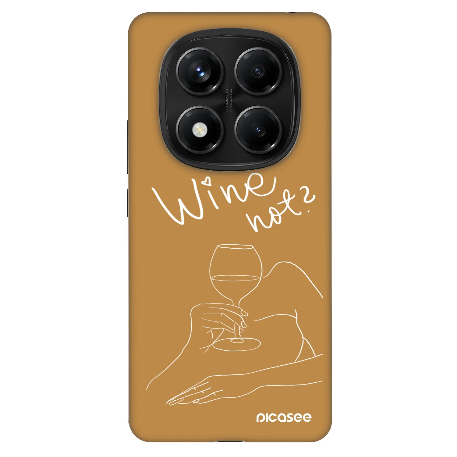 Picasee Fashion Case für Xiaomi Redmi Note 14 Pro 4G - Wine not