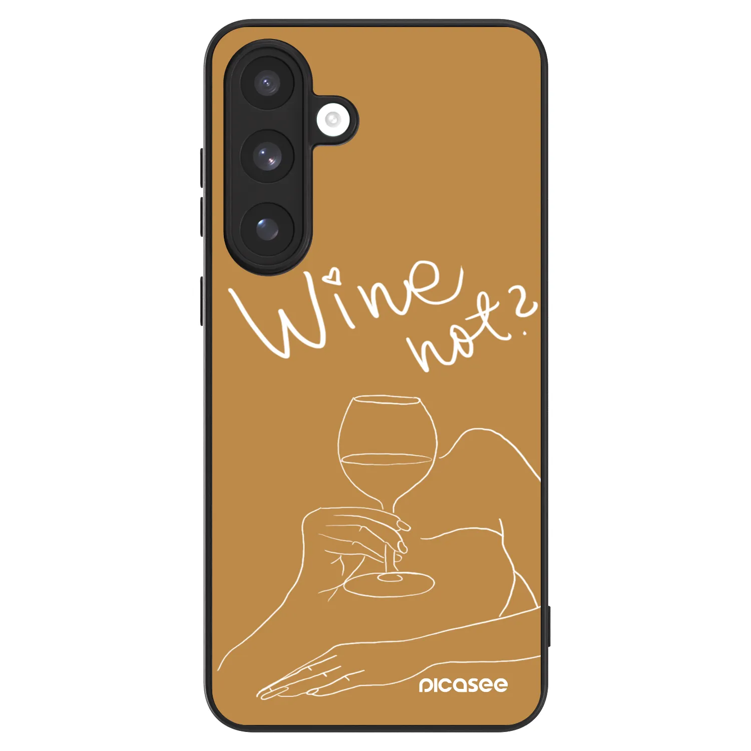 Picasee ULTIMATE CASE PowerShare für Samsung Galaxy S25 FE 5G - Wine not