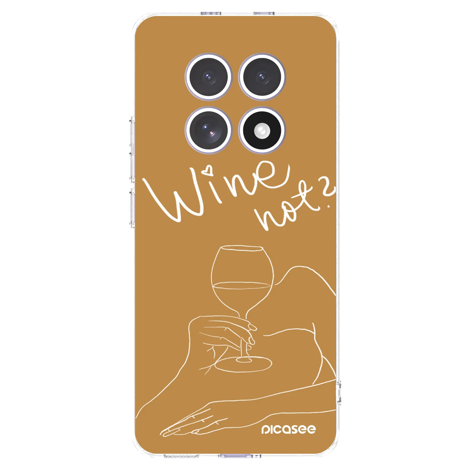 Picasee Xiaomi Redmi Note 15 Hülle - Transparentes Silikon - Wine not