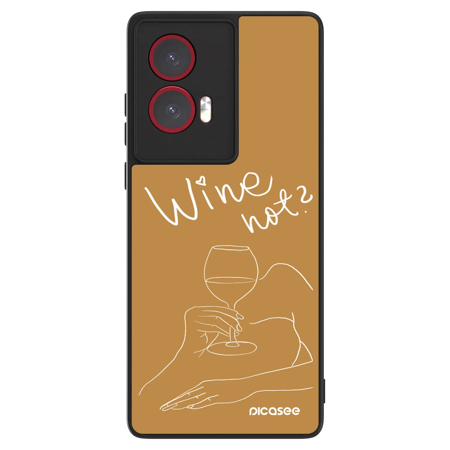 Picasee ULTIMATE CASE für Motorola Edge 50 Fusion - Wine not
