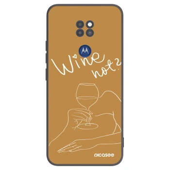 Hülle für Motorola Moto G9 Play - Wine not
