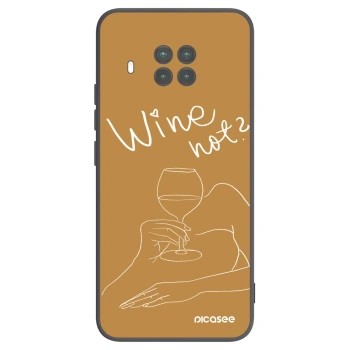 Picasee Xiaomi Mi 10T Lite Hülle - Schwarzes Silikon - Wine not
