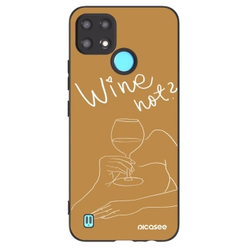 Hülle für Realme C21 - Wine not