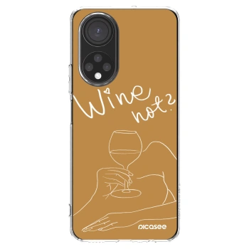 Picasee Honor X7 Hülle - Transparentes Silikon - Wine not