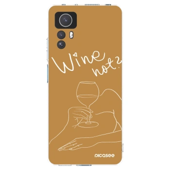 Picasee Xiaomi Redmi Note 12S Hülle - Transparentes Silikon - Wine not
