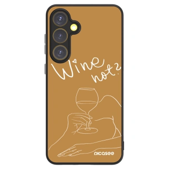 Picasee ULTIMATE CASE PowerShare für Samsung Galaxy S24 FE S721B - Wine not