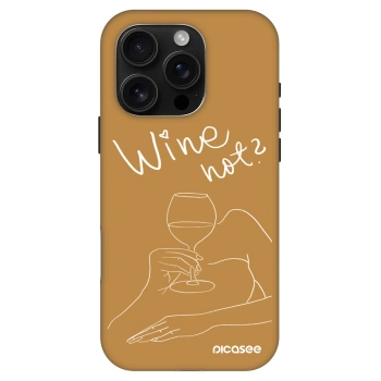 Picasee Fashion Case MagSafe für Apple iPhone 16 Pro - Wine not