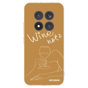 Picasee Xiaomi Redmi Note 15 Pro+ Hülle - Transparentes Silikon - Wine not