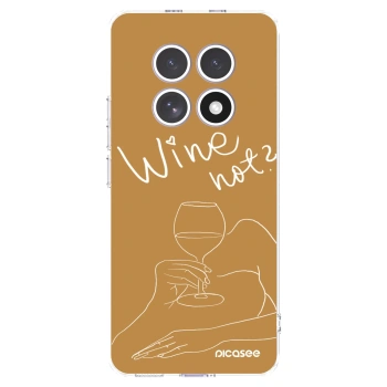 Picasee Xiaomi Redmi Note 15 Hülle - Transparentes Silikon - Wine not