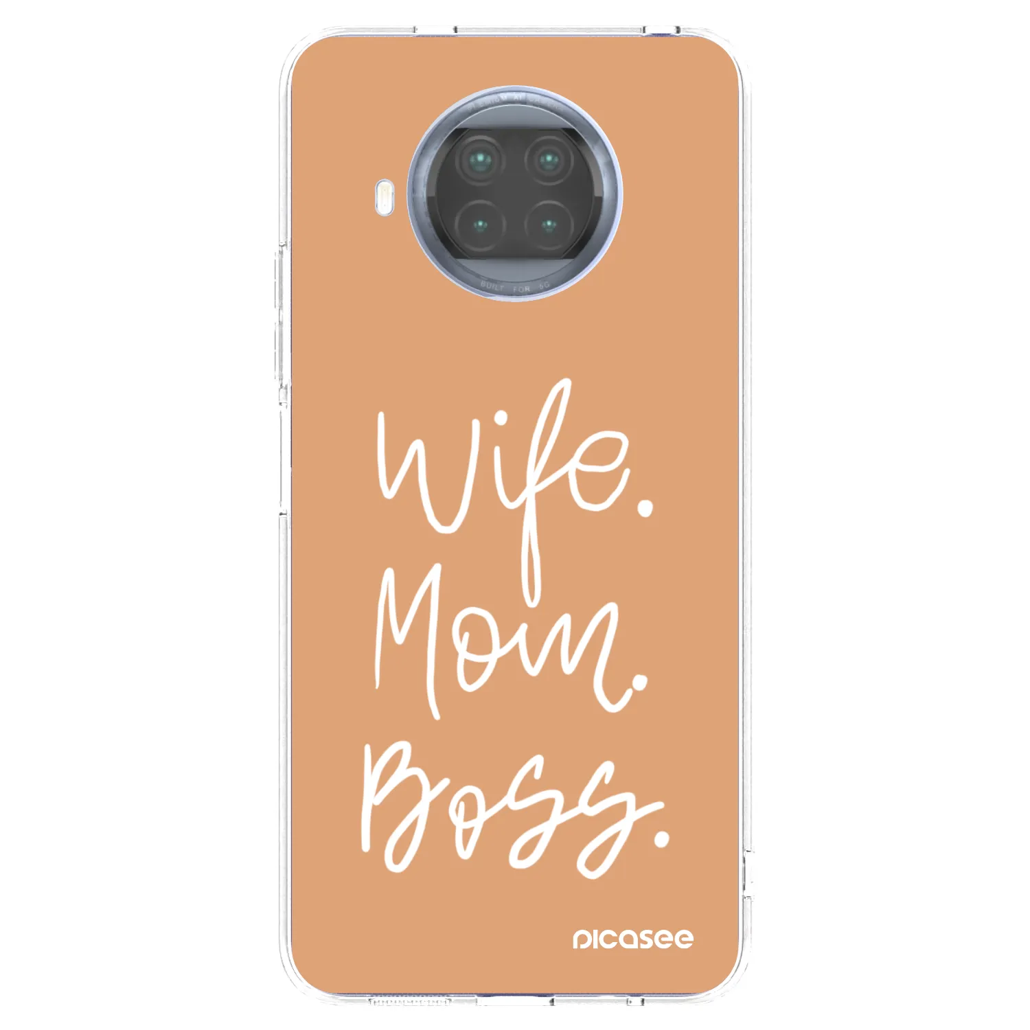 Picasee Xiaomi Mi 10T Lite Hülle - Transparentes Silikon - Boss Mama