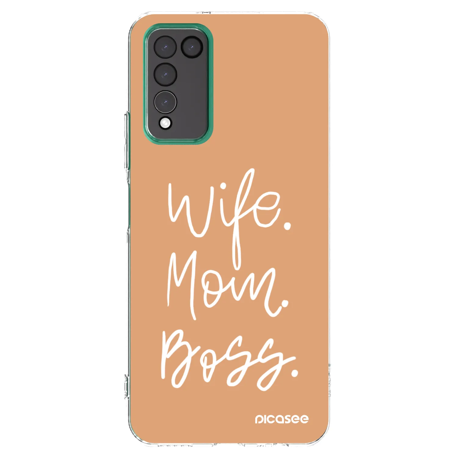 Picasee Honor 10X Lite Hülle - Transparentes Silikon - Boss Mama
