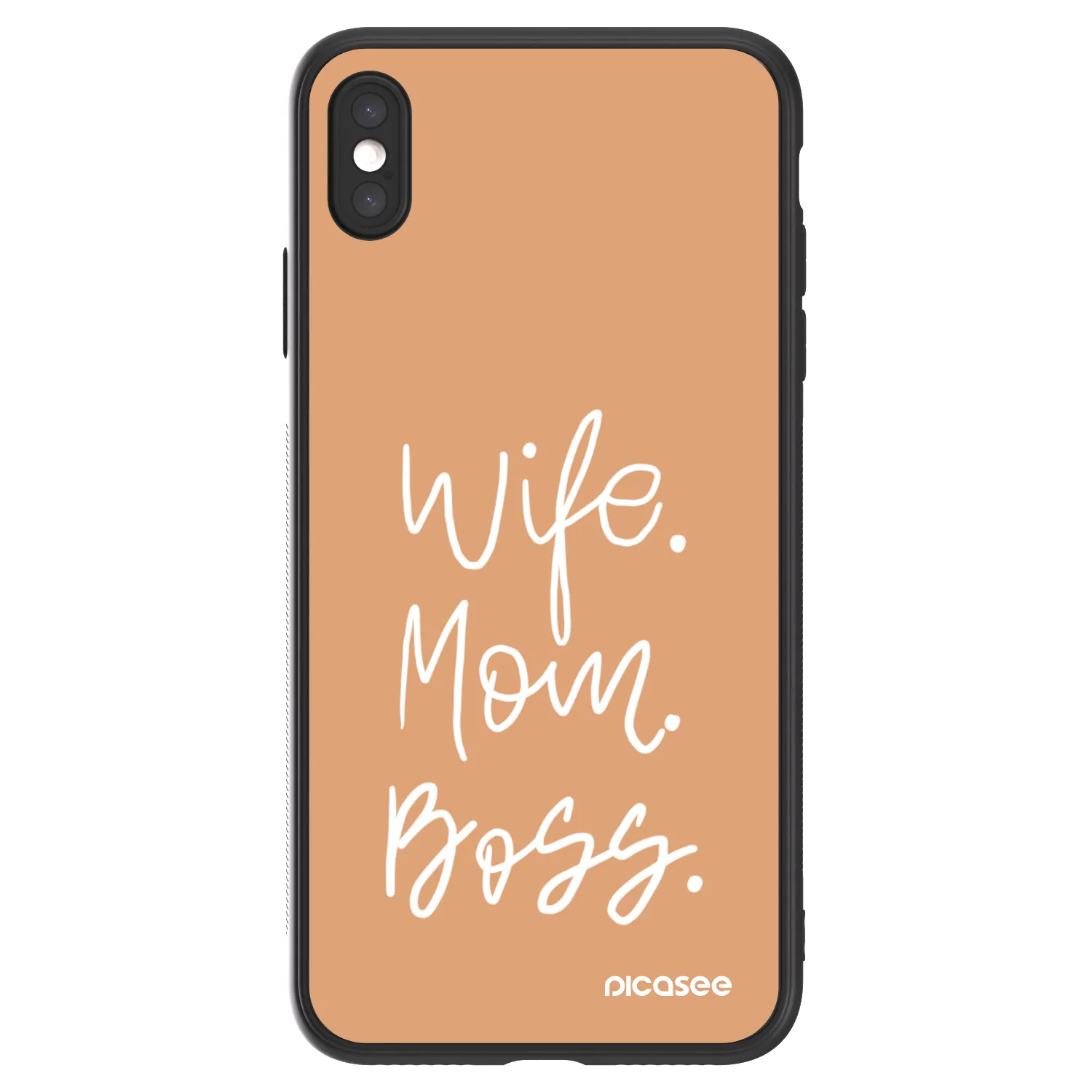 Picasee ULTIMATE CASE für Apple iPhone XS Max - Boss Mama