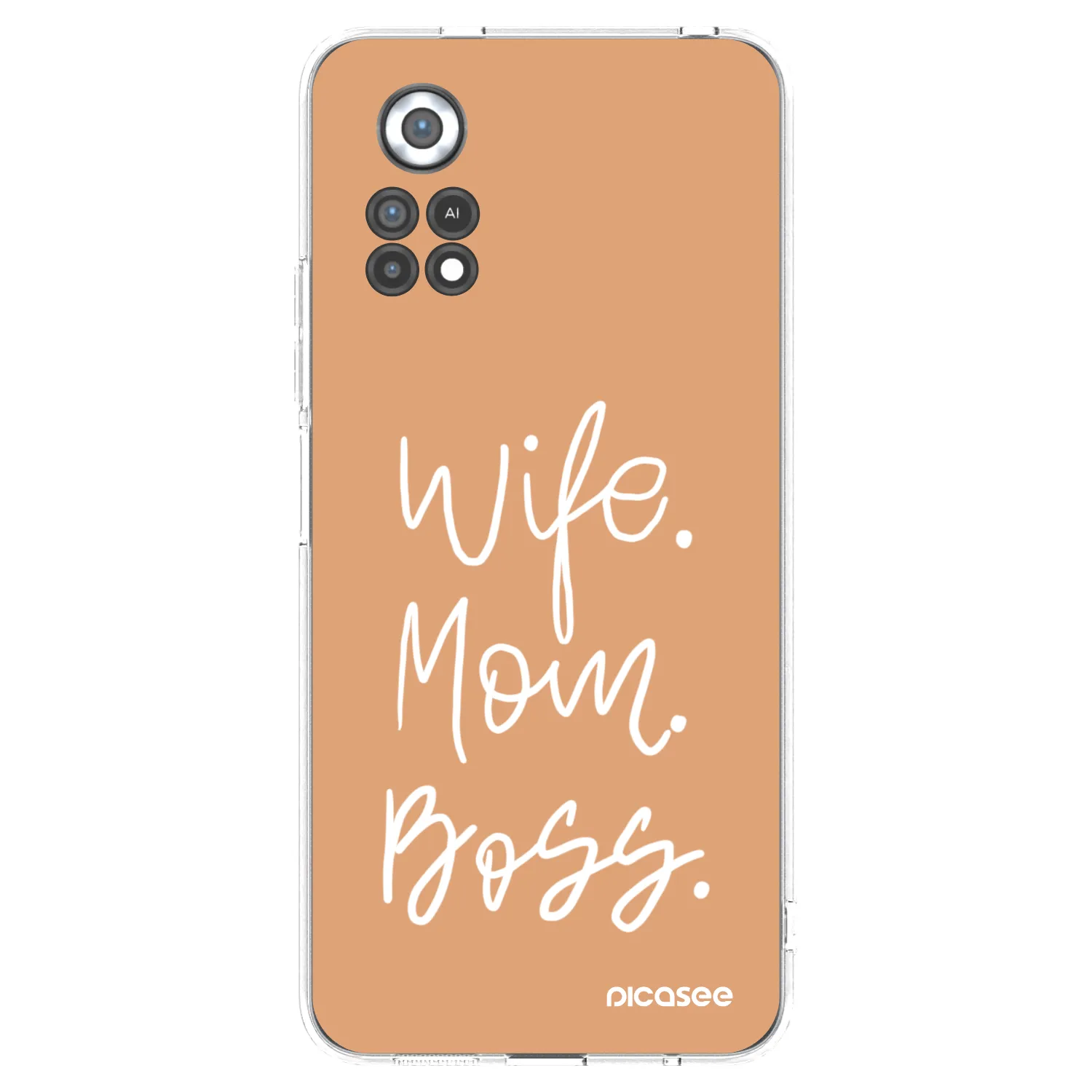 Picasee Xiaomi Poco X4 Pro 5G Hülle - Transparentes Silikon - Boss Mama