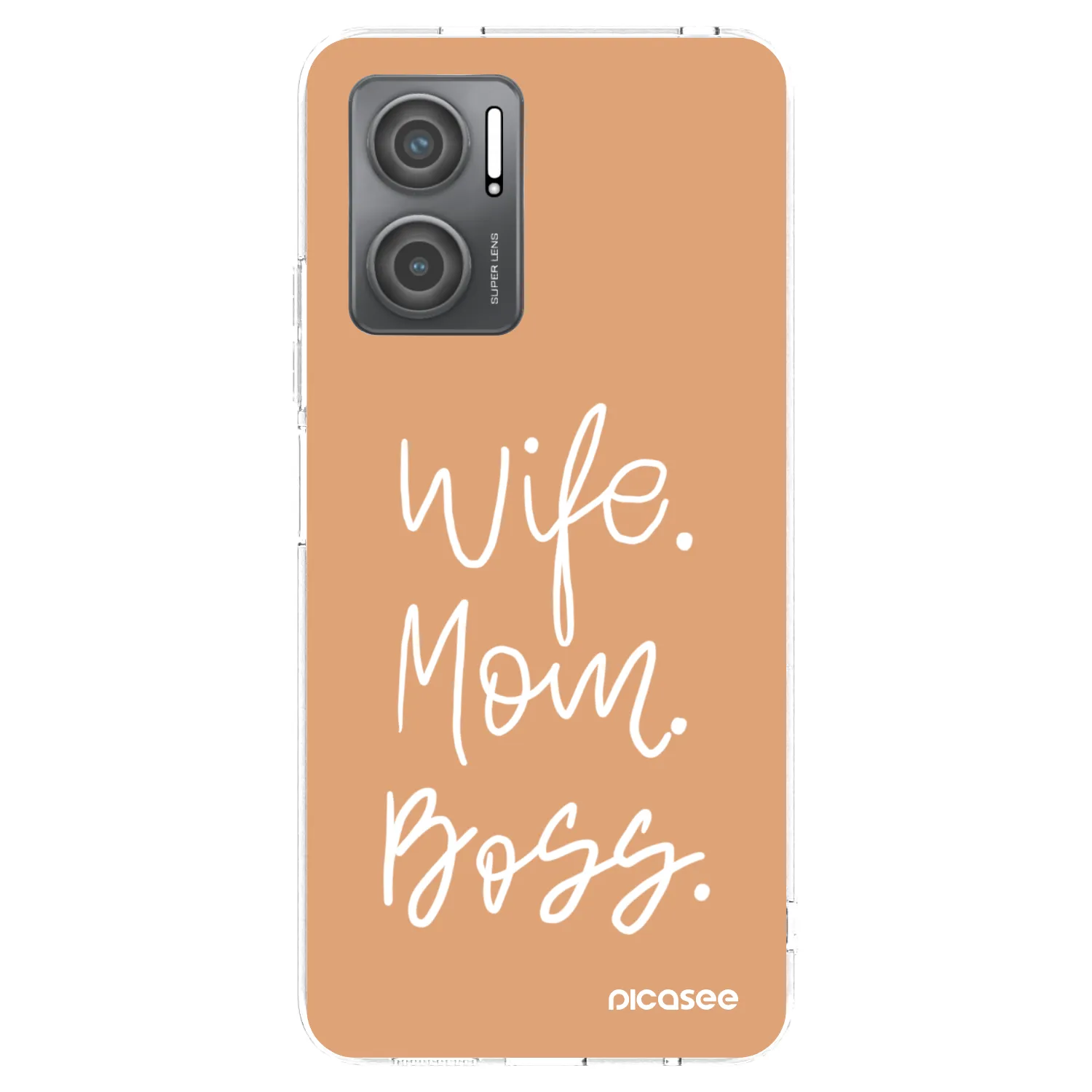 Picasee Xiaomi Redmi 10 5G Hülle - Transparentes Silikon - Boss Mama