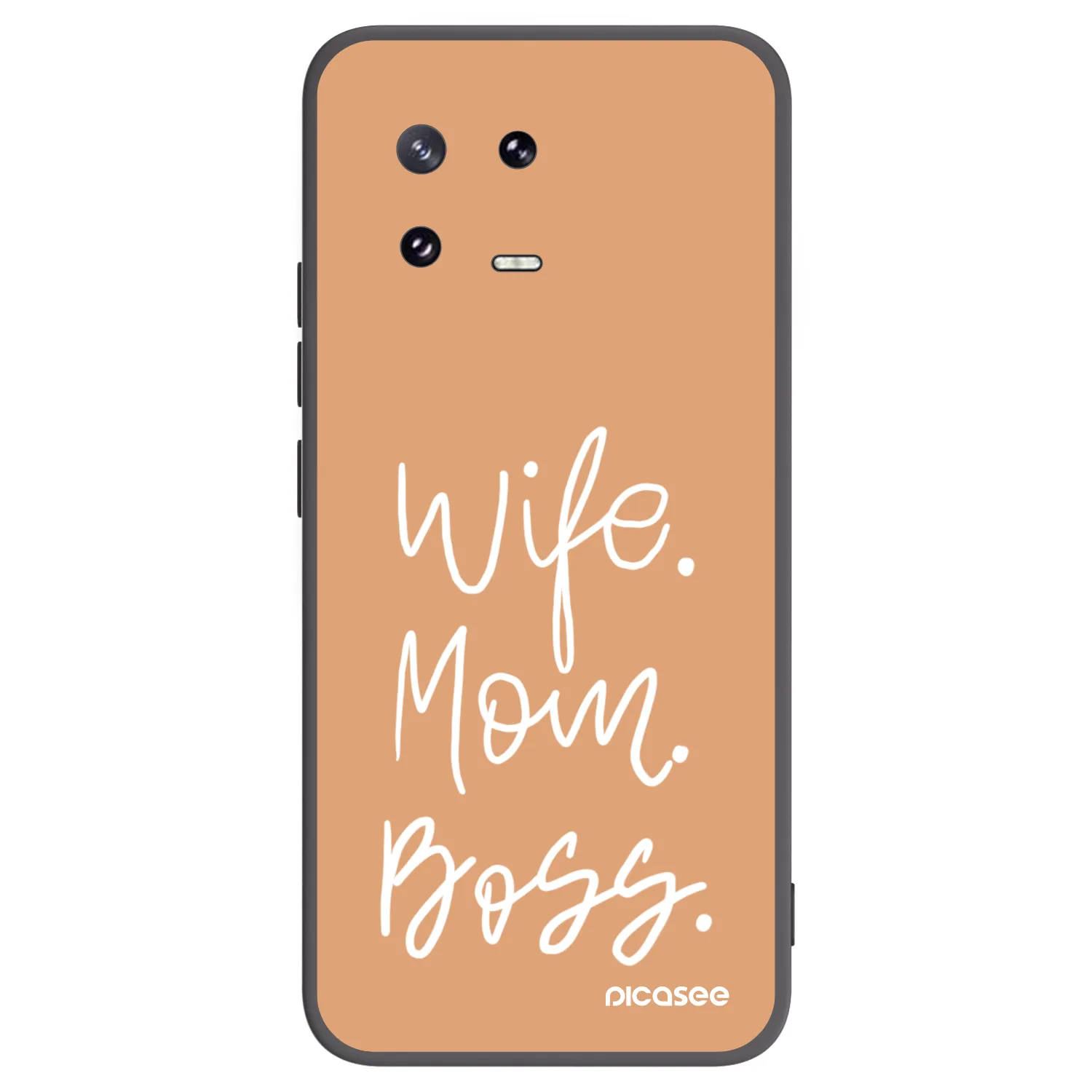 Picasee Xiaomi 13 Pro Hülle - Schwarzes Silikon - Boss Mama
