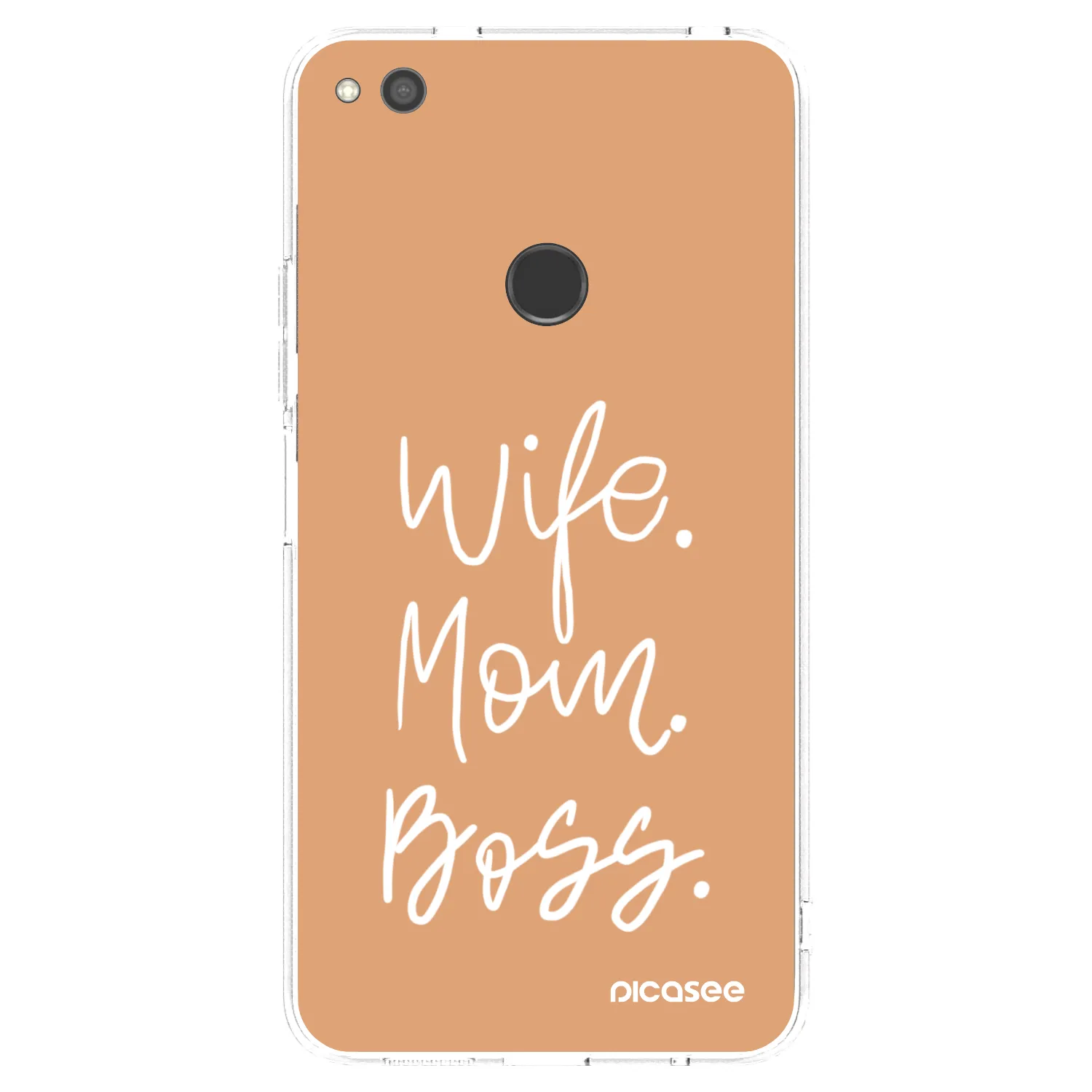 Picasee Huawei P9 Lite 2017 Hülle - Transparentes Silikon - Boss Mama